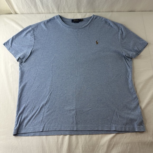 Ralph Lauren Other - Polo Ralph Lauren Shirt Mens Large Classic Fit Soft Touch Cotton Pony Light Blue